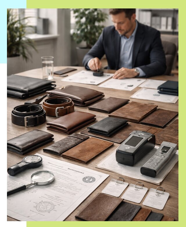 Сертификация кожаных изделий в Волжском от 12156 р. | Алешин-Влж