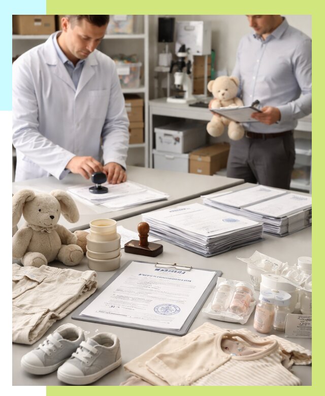 Сертификация детских товаров в Волжском от 15195 р. | Алешин-Влж
