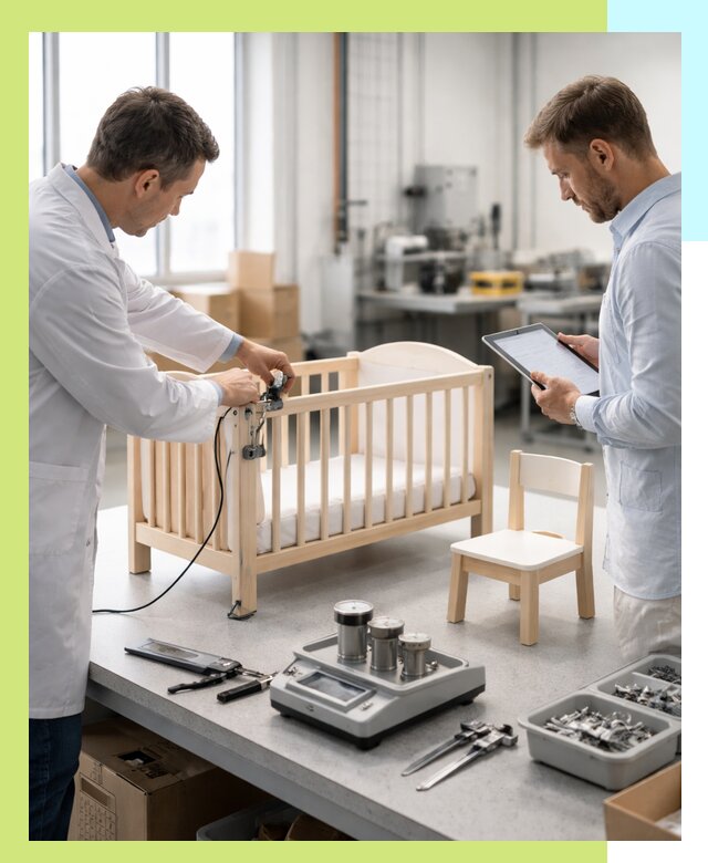 Сертификация детской мебели и проверка безопасности в Волжском