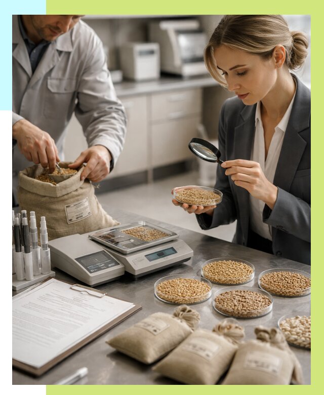 Сертификация зерна в Волжском по цене от 15195 р. | Алешин-Влж