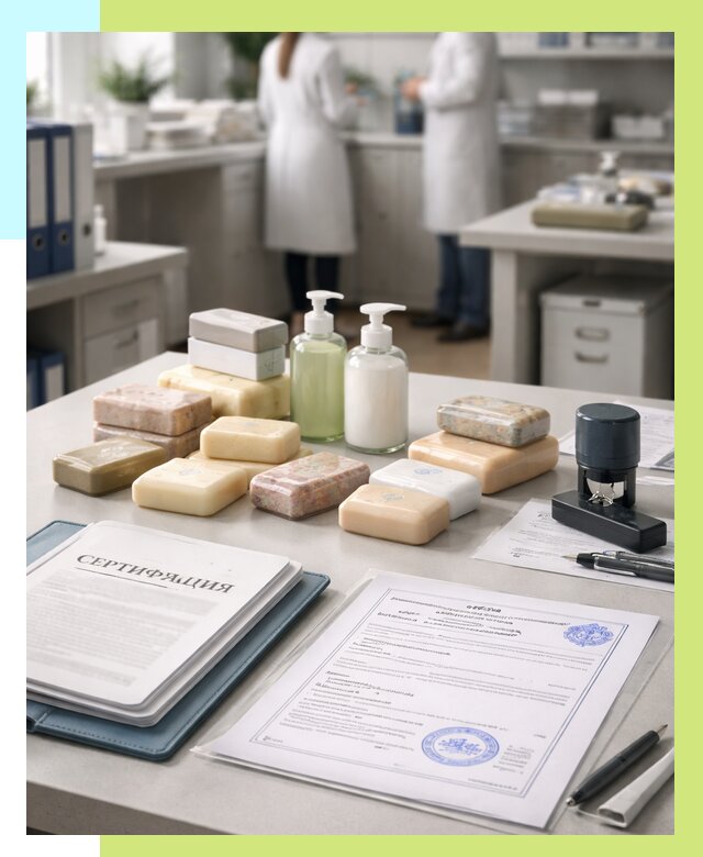 Сертификация мыла и сертификат на мыло в Волжском от 12156 | Алешин-Влж