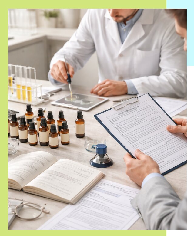 Сертификация эфирных масел и документация качества в Волжском