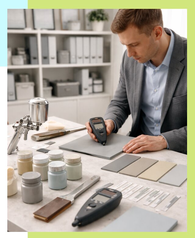 Сертификация краски в Волжском от 25325 р. | Алешин-Влж центр