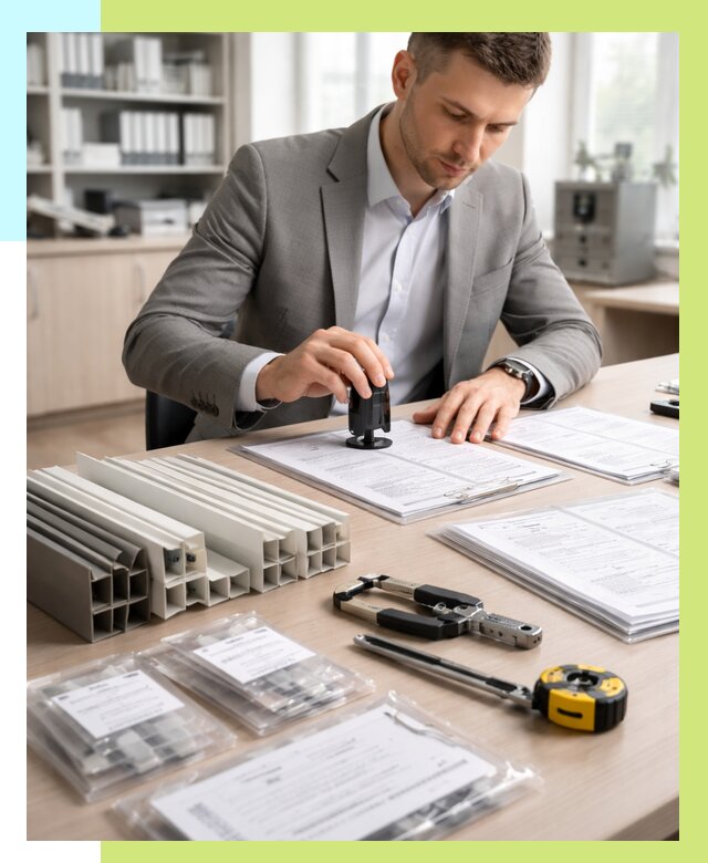 Сертификация ПВХ продукции в Волжском от 8611 р., Алешин-Влж