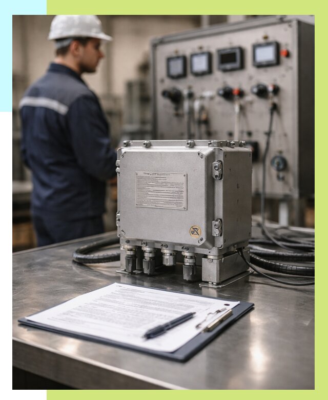 Сертификация взрывозащищенного оборудования в Волжском от 35455 р. | Алешин-Влж