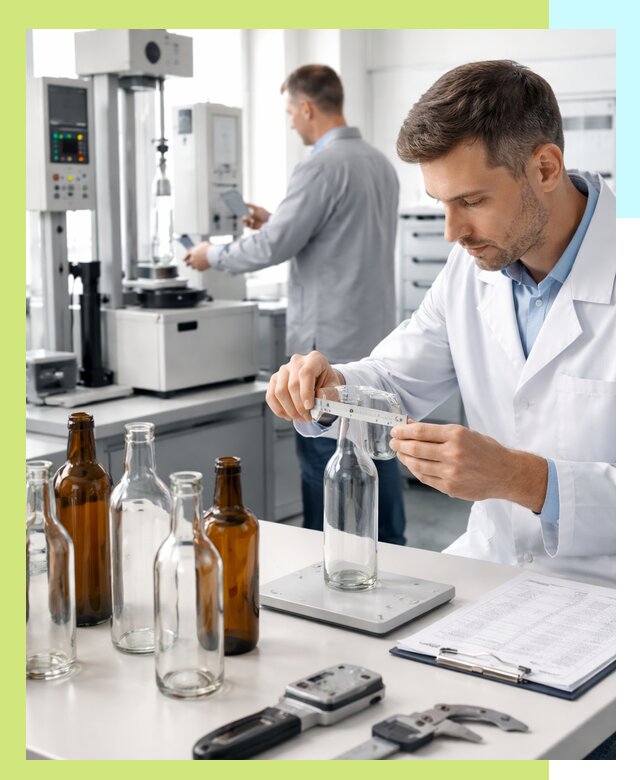 Сертификация стеклянных бутылок и сопутствующей упаковки в Волжском