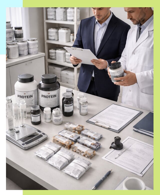 Сертификация спортивного питания в Волжском от 15195 р., Алешин-Влж