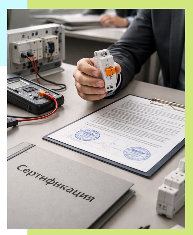 Сертификация выключателей под ключ в Волжском от 15195 р. | Алешин-Влж