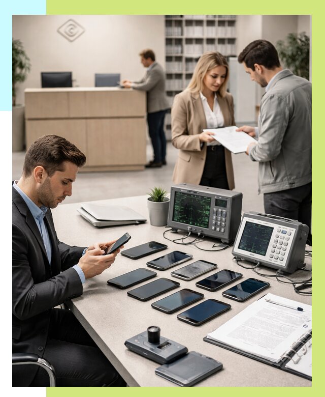 Сертификация телефонов в Волжском от 25325 р. под ключ | Алешин-Влж