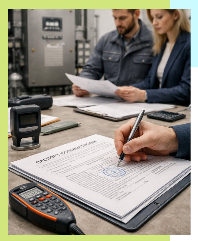 Оформление паспорта эксплуатации оборудования в Волжском