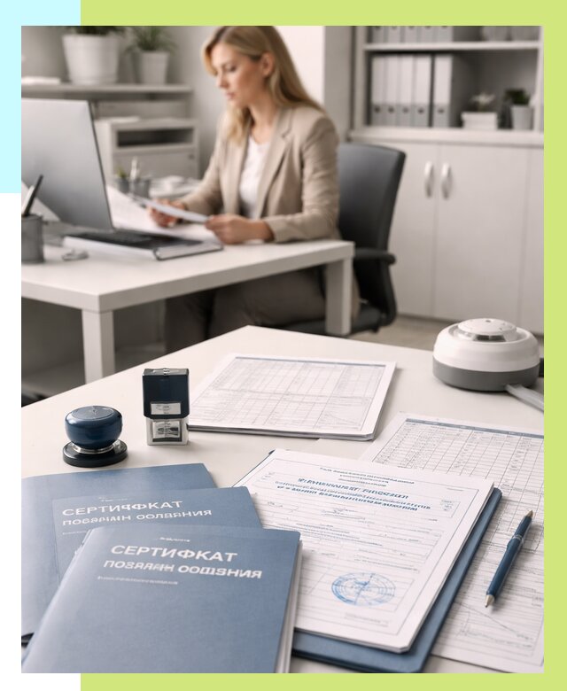 Сертификаты пожарной безопасности в Волжском от 15195 р. | Алешин-Влж