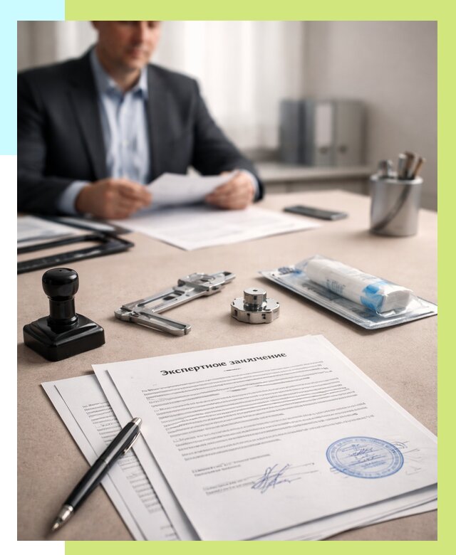 Экспертное заключение на продукцию в Волжском от 8611 р. | Алешин-Влж