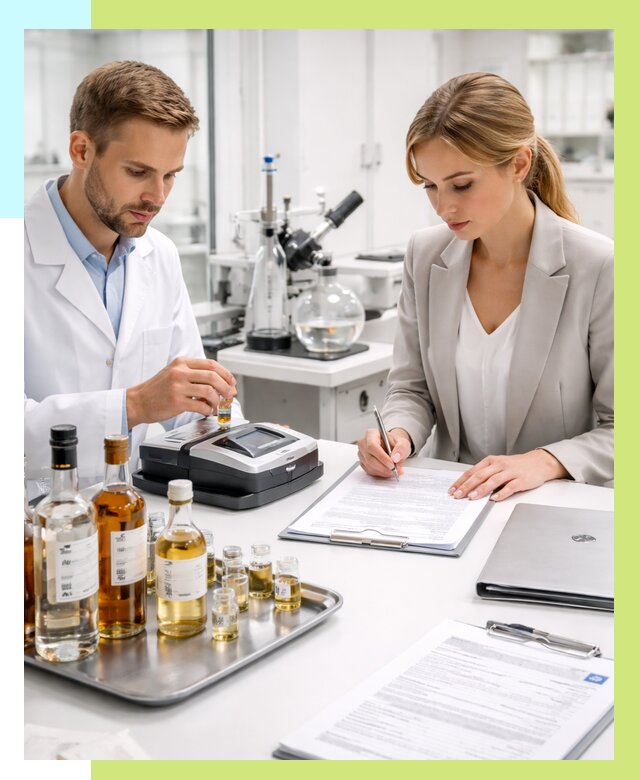 Заключение о спиртосодержании в Волжском, от 5065 р., Алешин-Влж