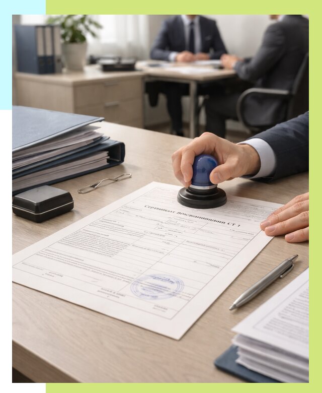 Сертификат происхождения СТ 1 в Волжском от 4559 р. | Алешин-Влж