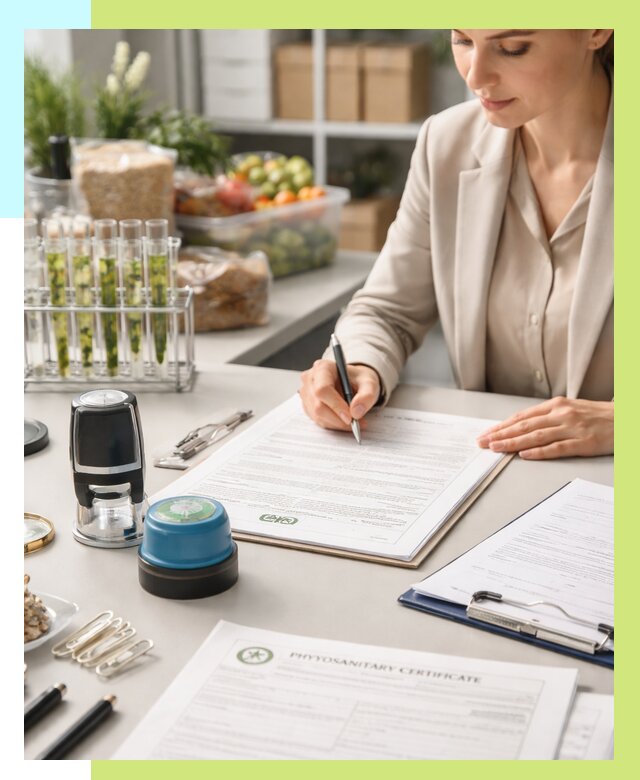 Фитосанитарный сертификат оформить в Волжском от 4559 р. | Алешин-Влж