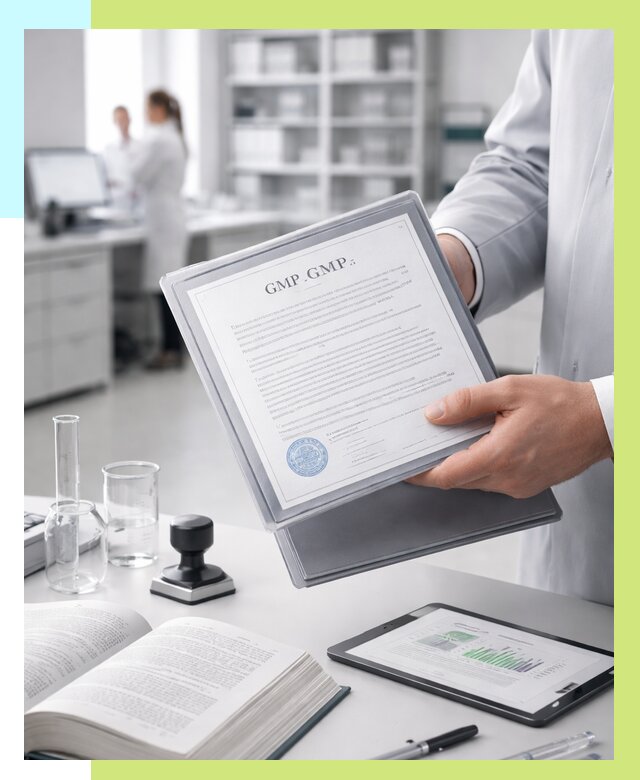 Сертификат GMP в Волжском под ключ от 86105 р. | Алешин-Влж