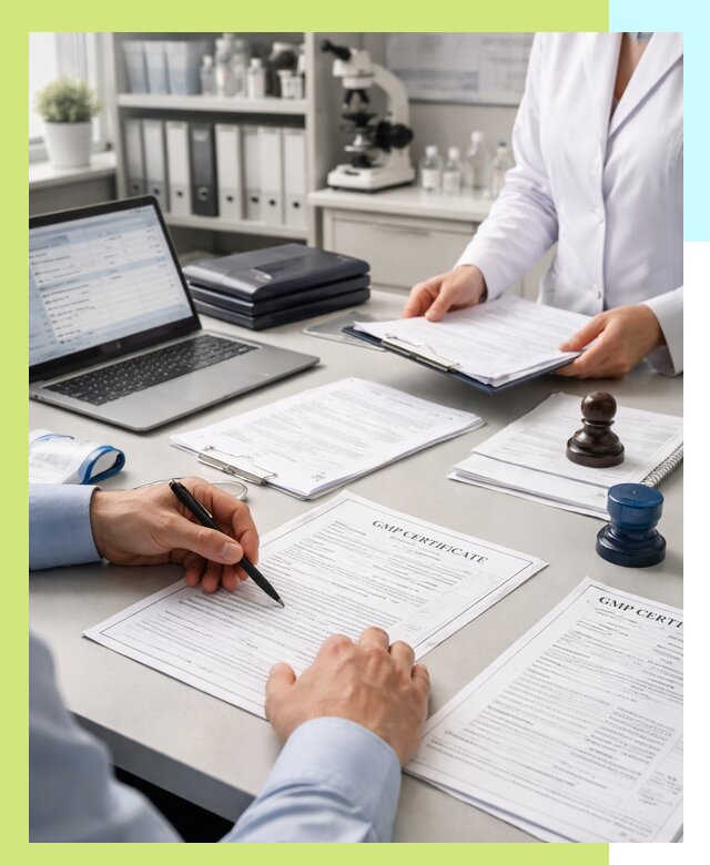 Оформление сертификата GMP в Волжском для фармпроизводства