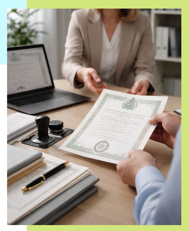 Халяль сертификат в Волжском, получить от 15195 р. | Алешин-Влж