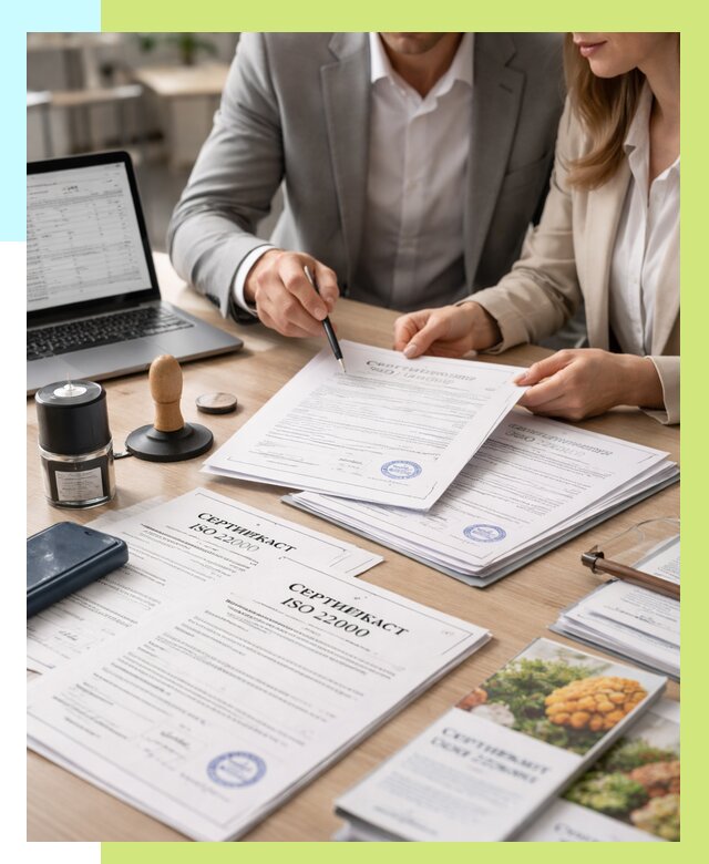 Сертификат ISO 22000 в Волжском от 40520 р. под ключ | Алешин-Влж