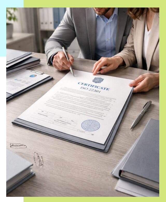 Сертификат ISO 22301 в Волжском от 45585 р. | Алешин-Влж срочно