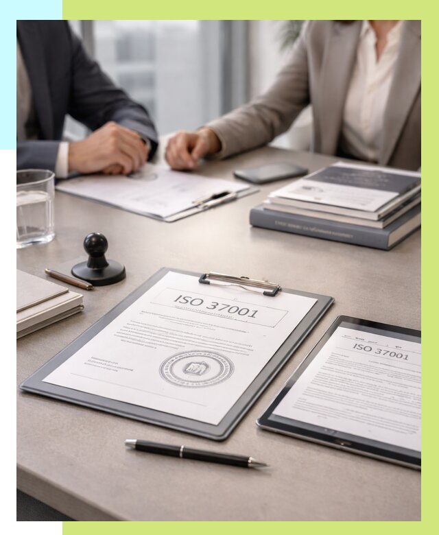 Сертификат ISO 37001 в Волжском оформить от 121560 р. Алешин-Влж