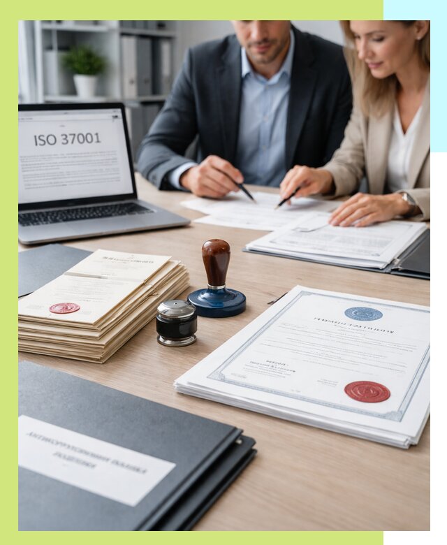 Получение сертификата ISO 37001 по системе борьбы с коррупцией в Волжском